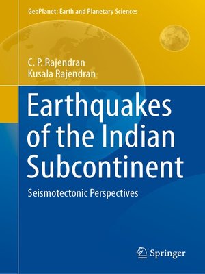 cover image of Earthquakes of the Indian Subcontinent